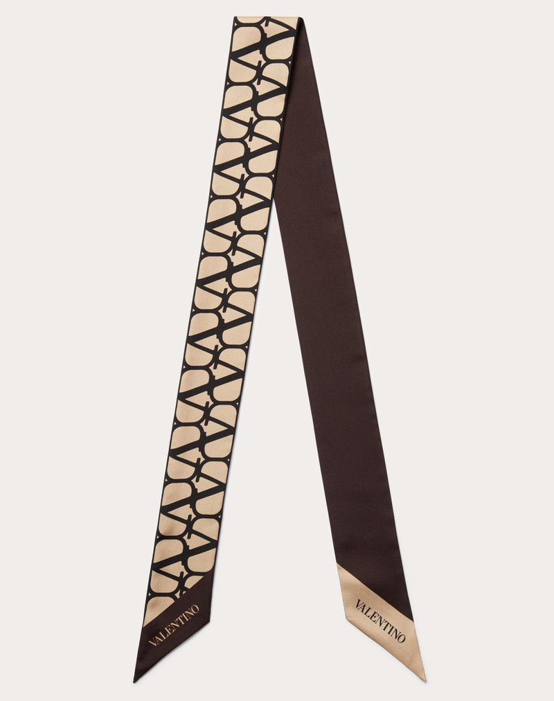 TOILE ICONOGRAPHE SILK BANDEAU SCARF 1