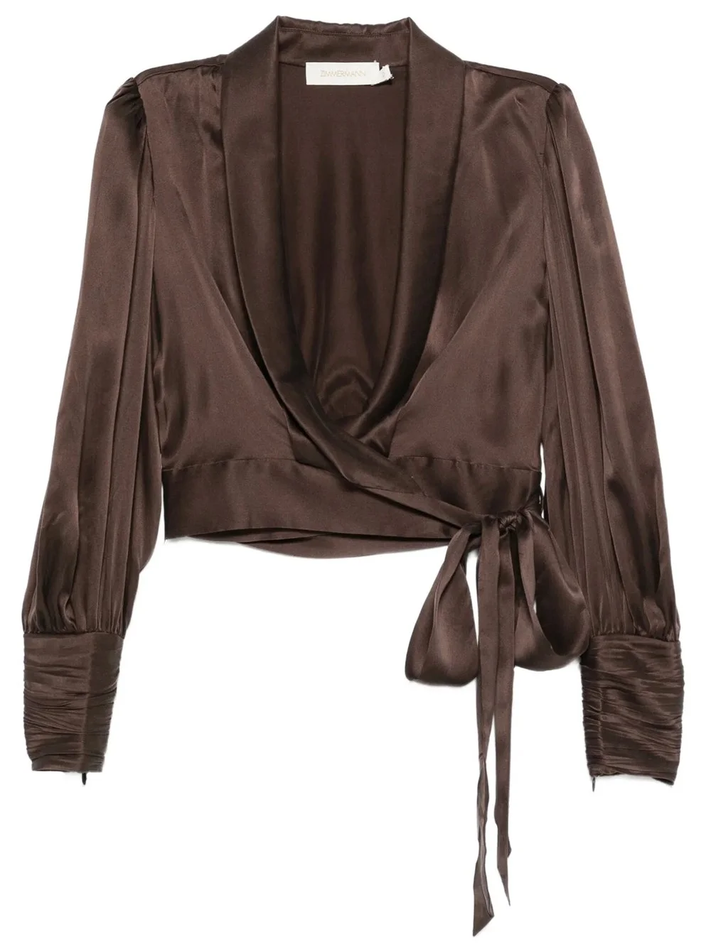 SILK WRAP TOP - 1