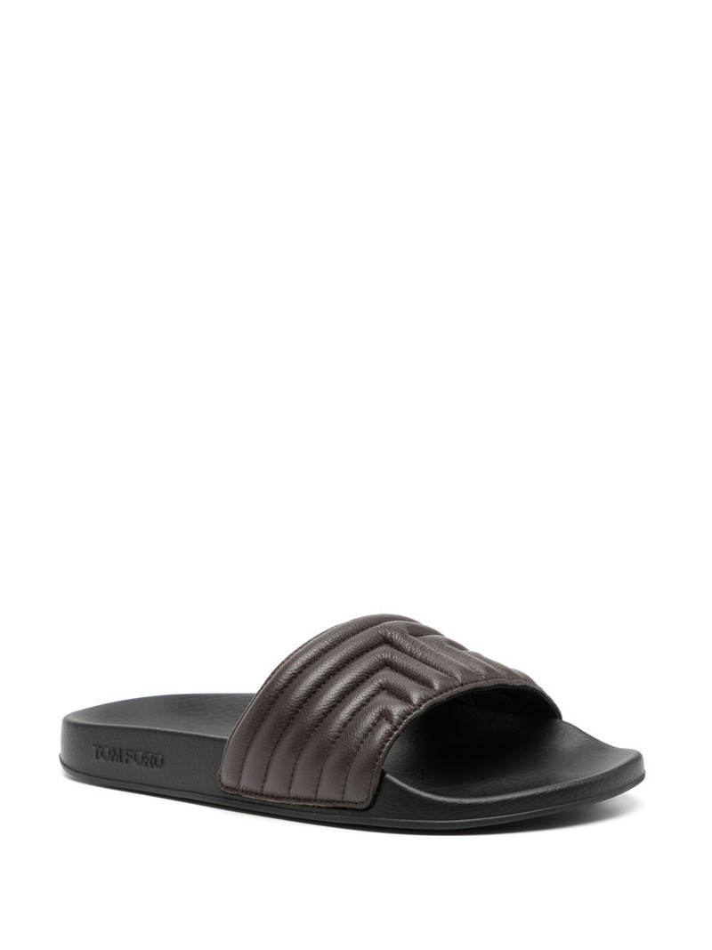 TOM FORD leather slides outlook