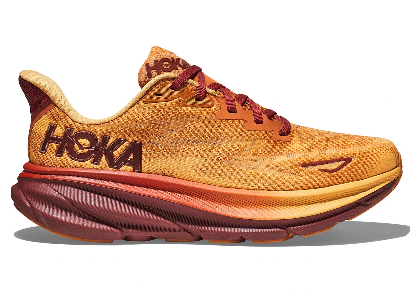 Hoka One One Clifton 9 Amber Haze Sherbet - 1