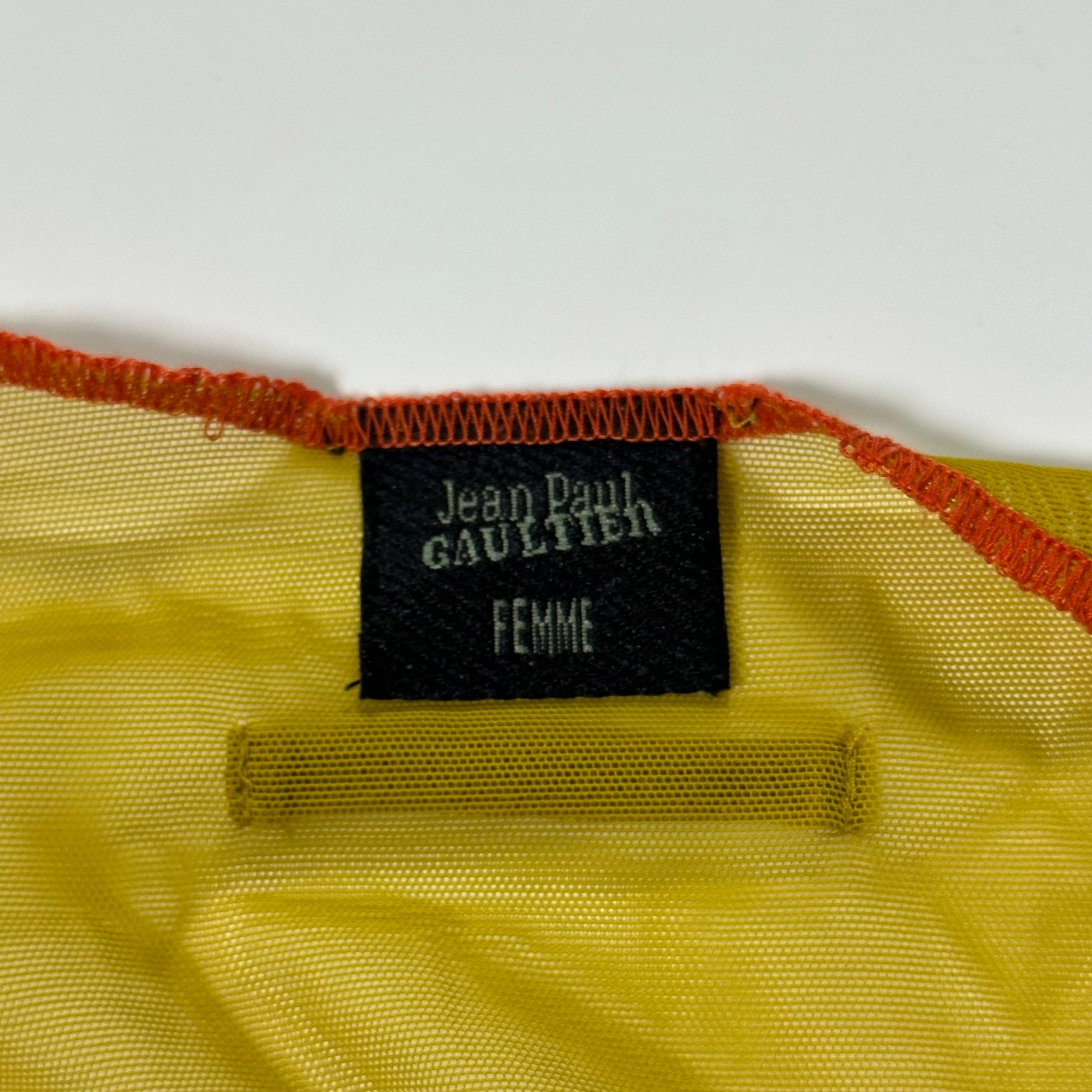 JEAN PAUL GAULTIER Spring Summer 1996 Cyberbaba Mesh Cropped Cardigan - 4