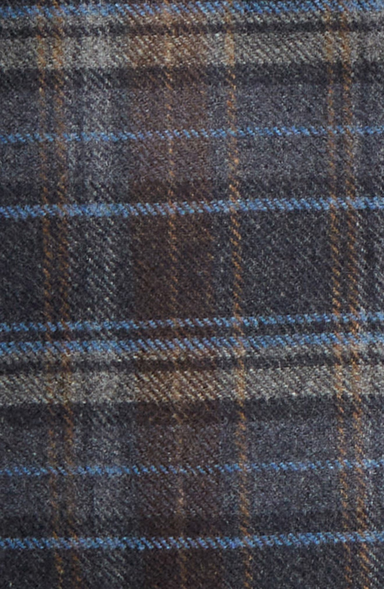 Veronica Beard Oria Plaid Wool Blend Dickey Jacket in Blue Multi at Nordstrom - 9