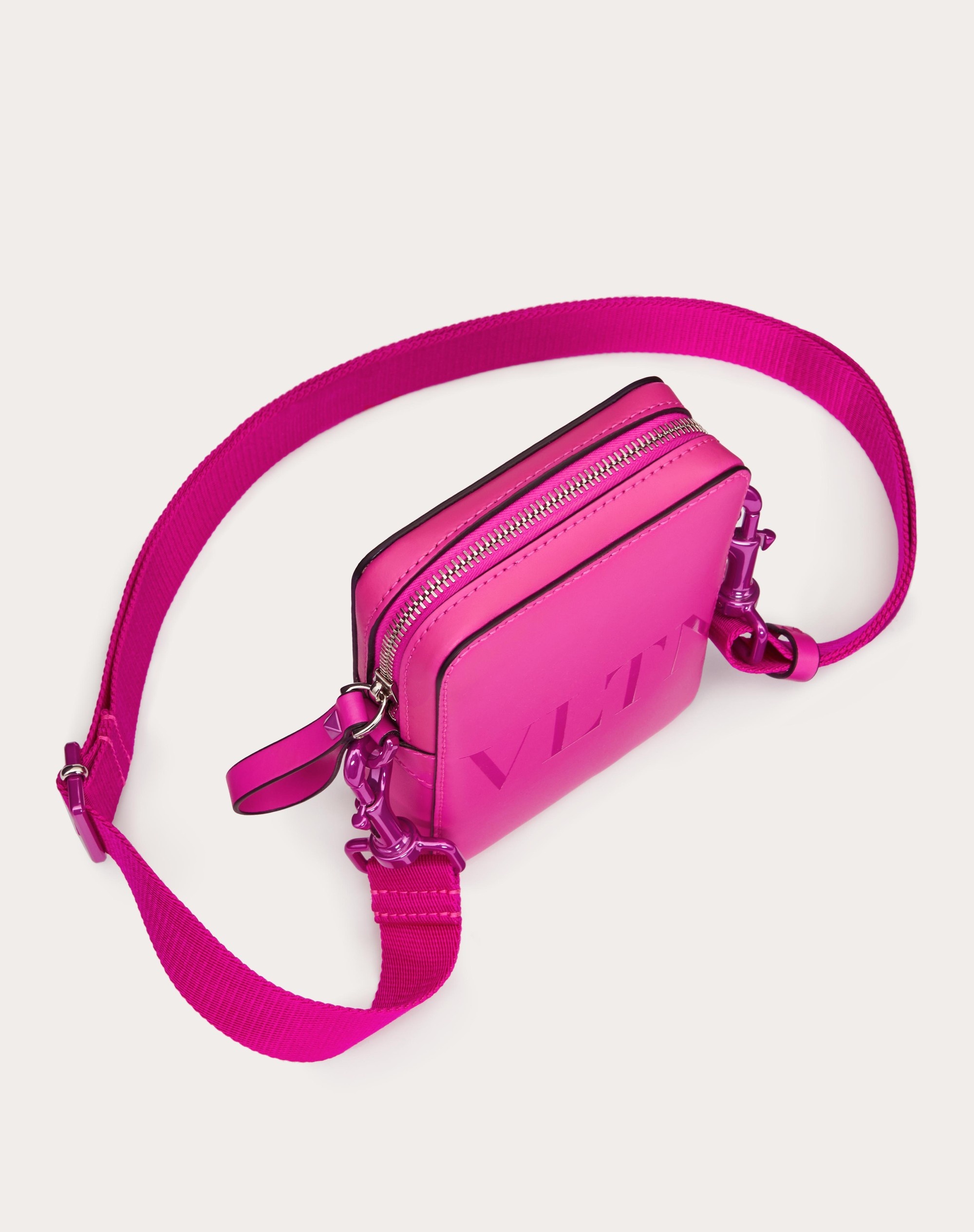 SMALL VLTN LEATHER CROSSBODY BAG - 8