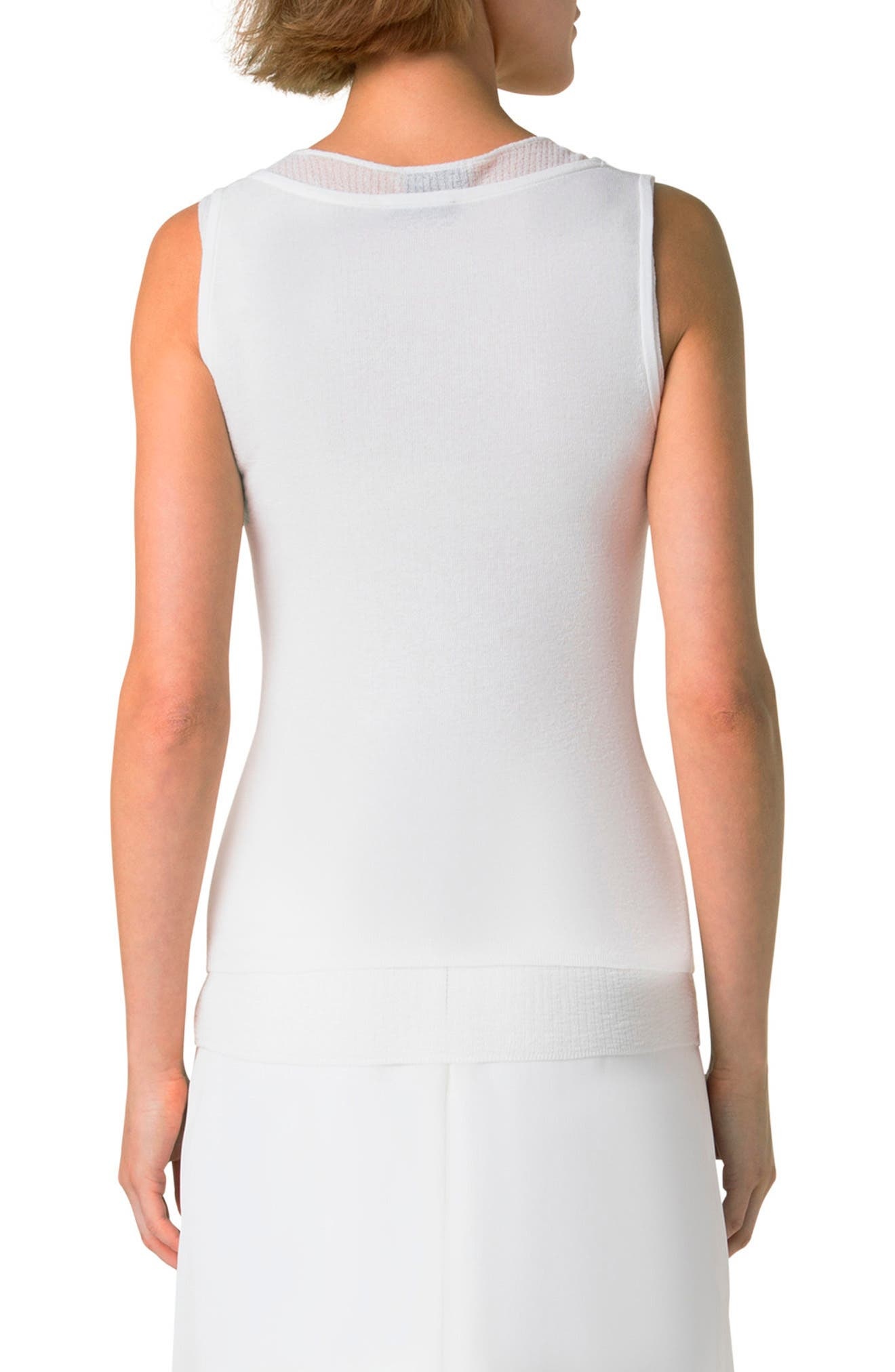 Akris Rib Shell in Ecru at Nordstrom - 2