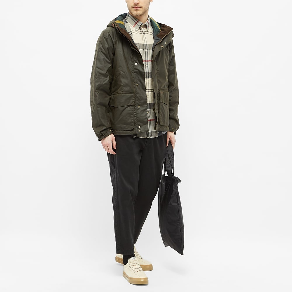 Barbour Grendle Hooded Wax Jacket - 7