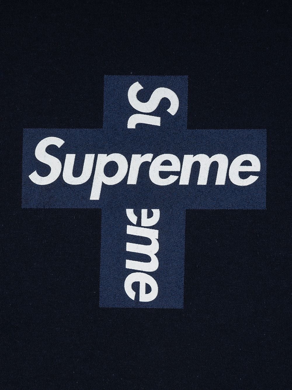 cross box logo T-shirt - 3