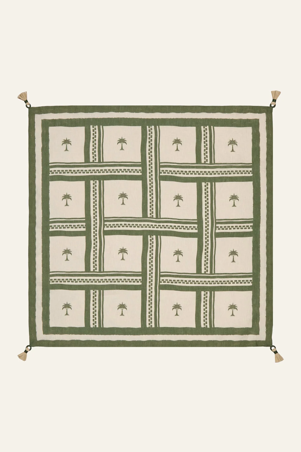 West Woven Waves Cloth Napkin Set of 4 - 1