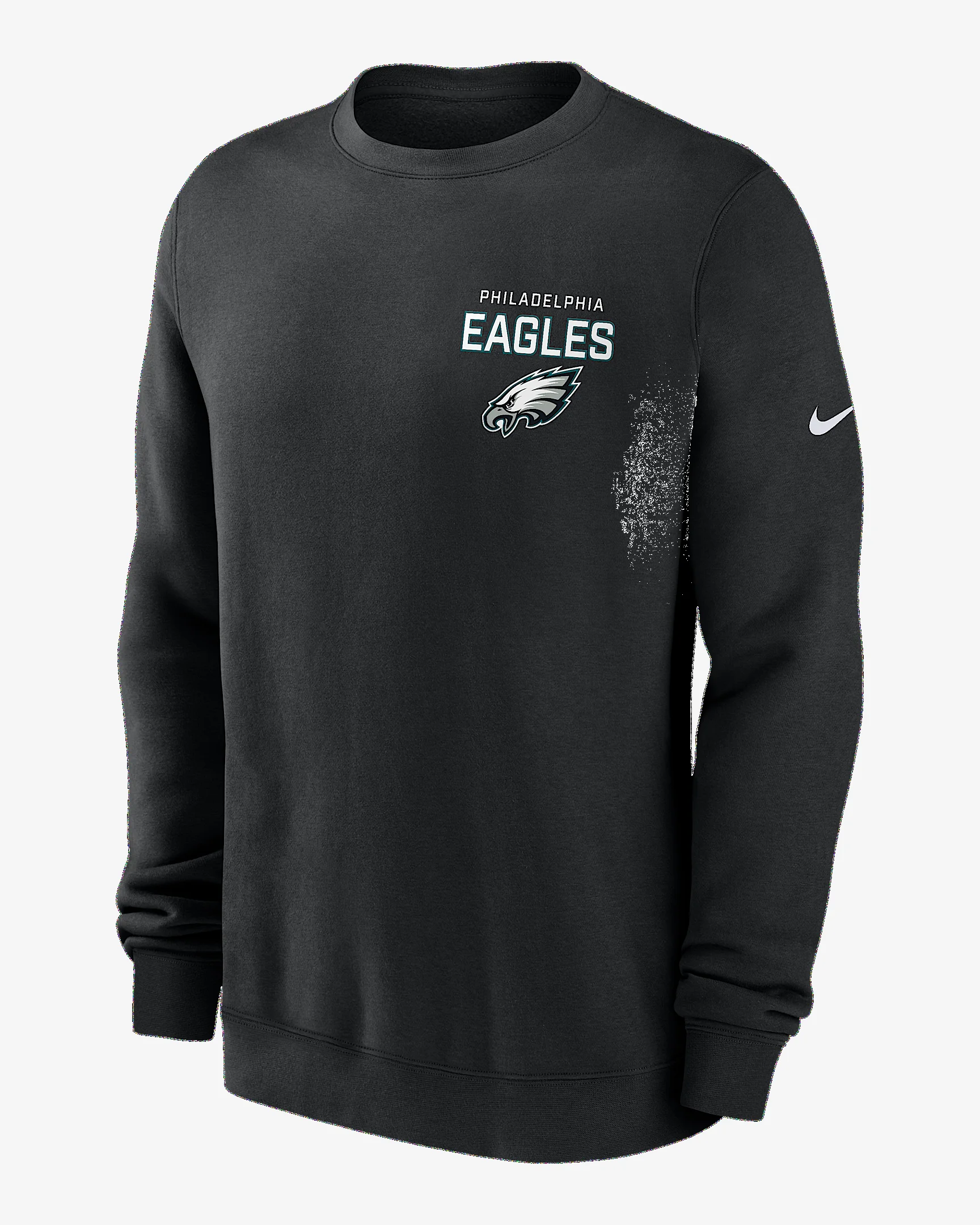 Philadelphia Eagles Draw Block Club Men's Nike NFL Pullover Crew - 1
