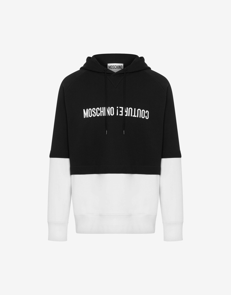 UPSIDE DOWN LOGO HOODIE - 1