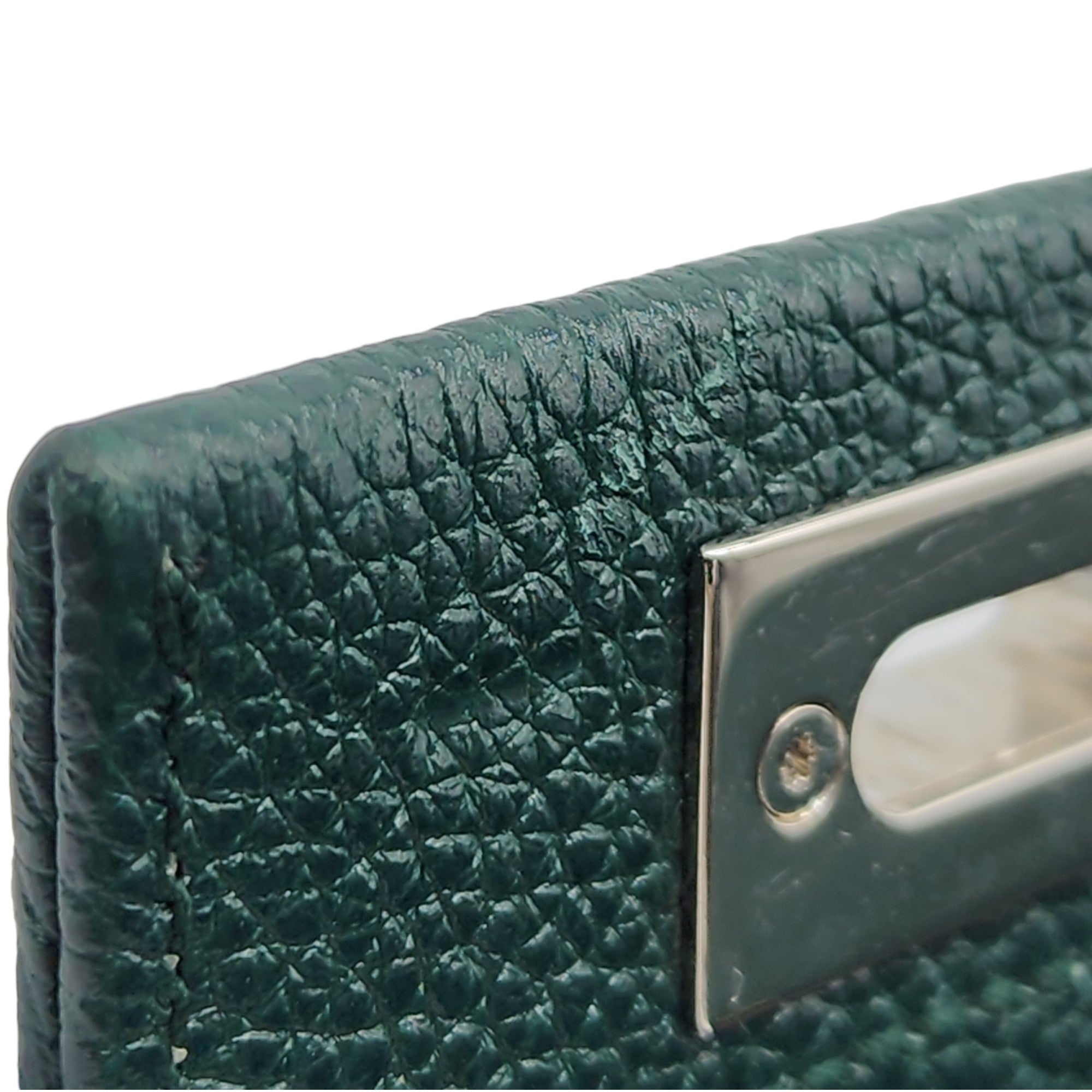 Gucci Medium Zumi Top Handle Bag in Green - 16