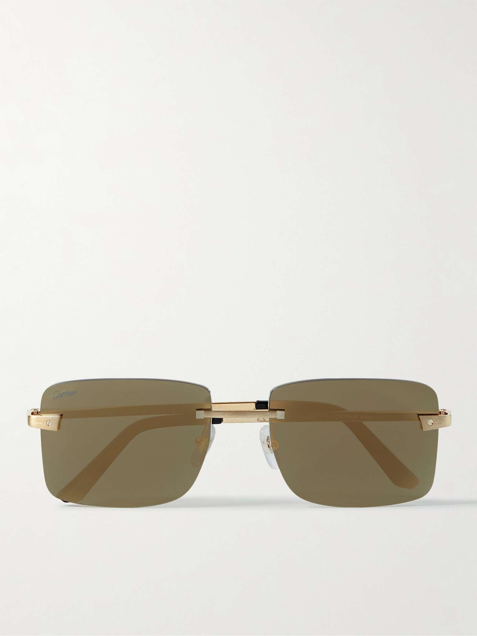 Santos Frameless Gold-Tone Sunglasses - 1