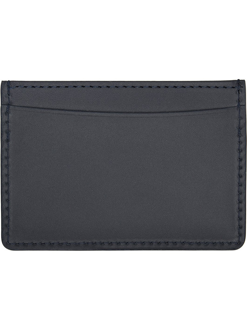 A.P.C. Navy Andre Card Holder outlook