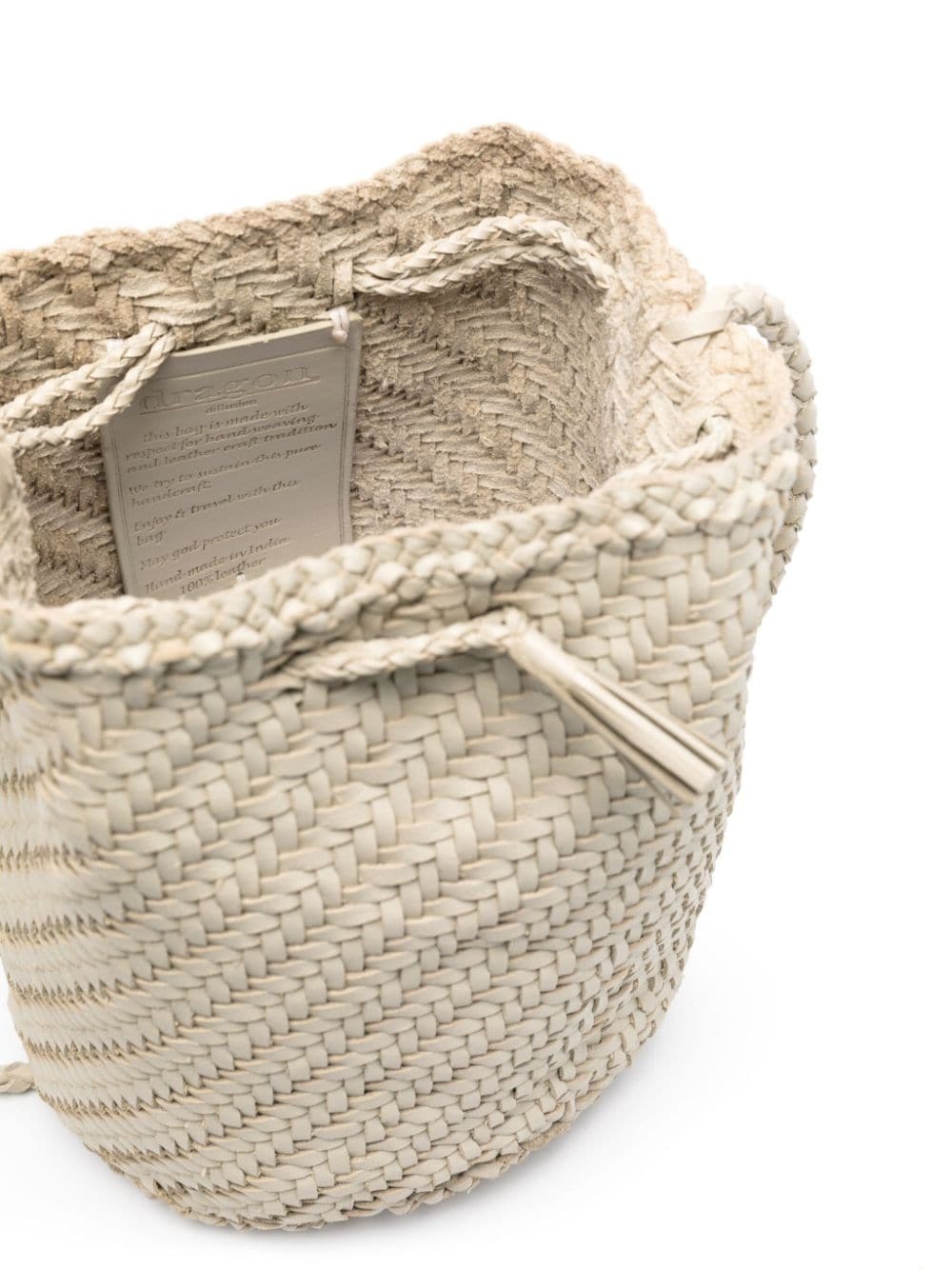 Pompom Double Jump leather bag - 5