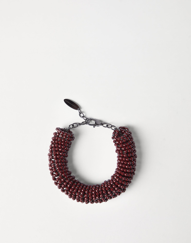 Hematite and sterling silver bracelet 1