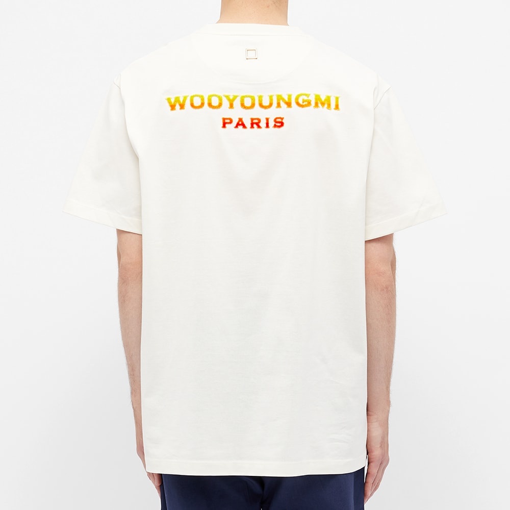 Wooyoungmi Tufting Back Logo Tee - 6