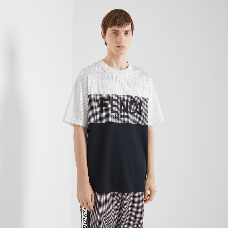 FENDI Multicolor jersey T-shirt outlook