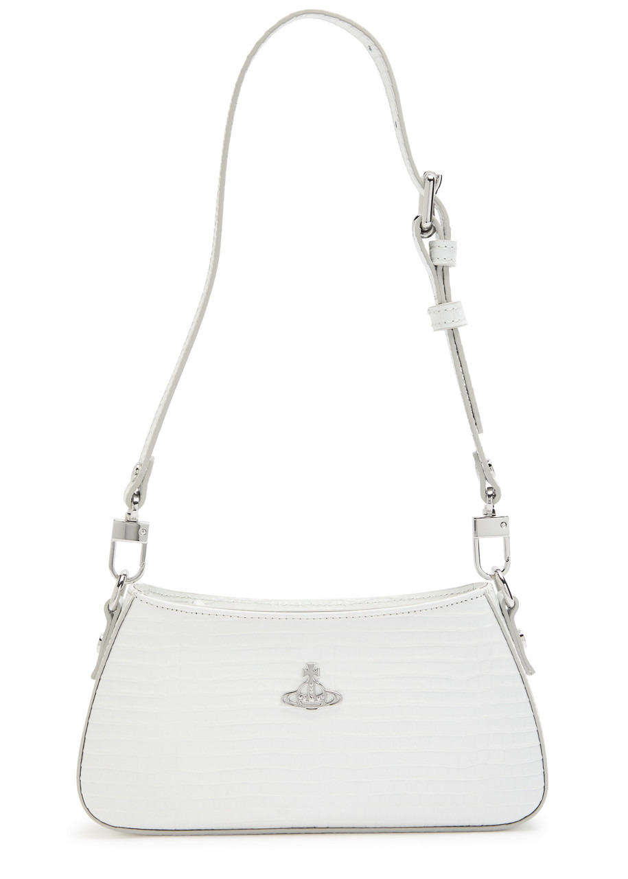 Vivienne Westwood Tasha Crocodile-effect Leather Shoulder bag - 1