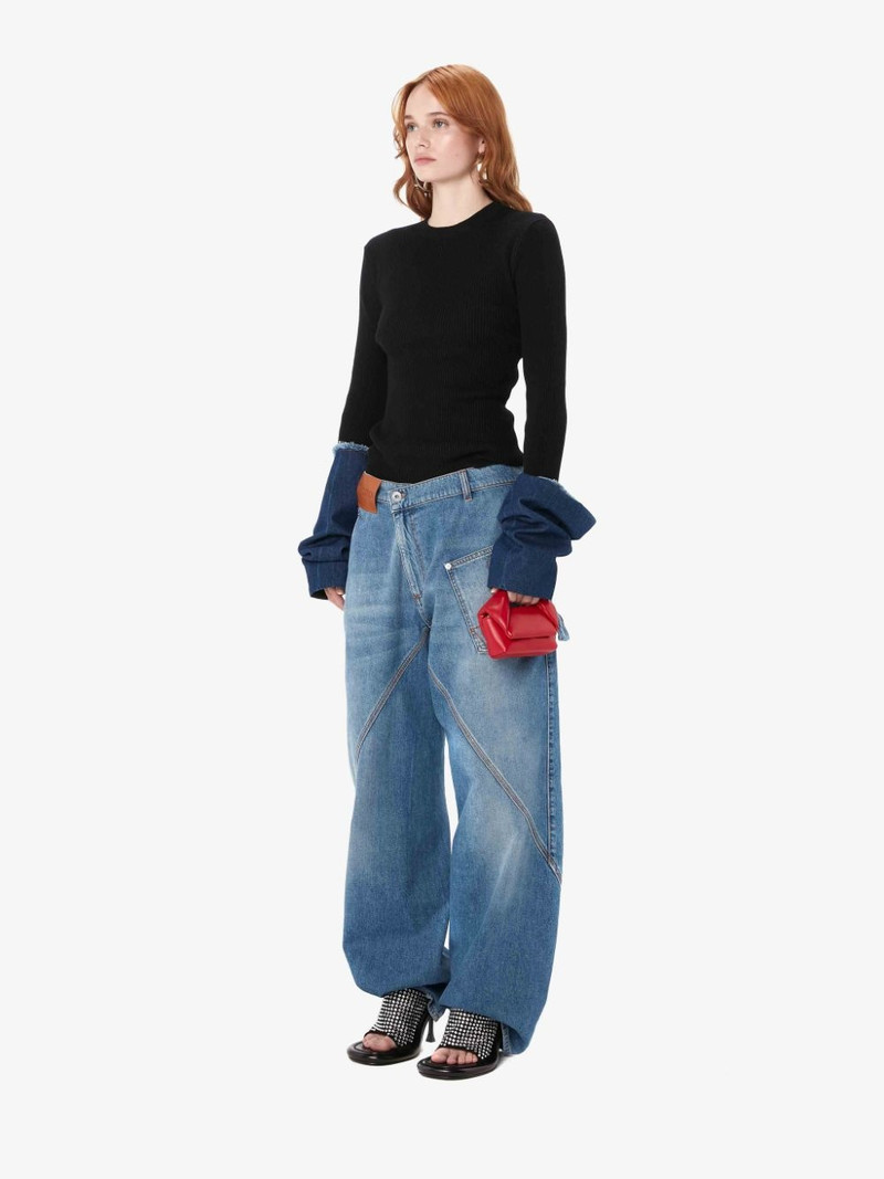 JW Anderson BUMPER-TUBE LEATHER MULES outlook