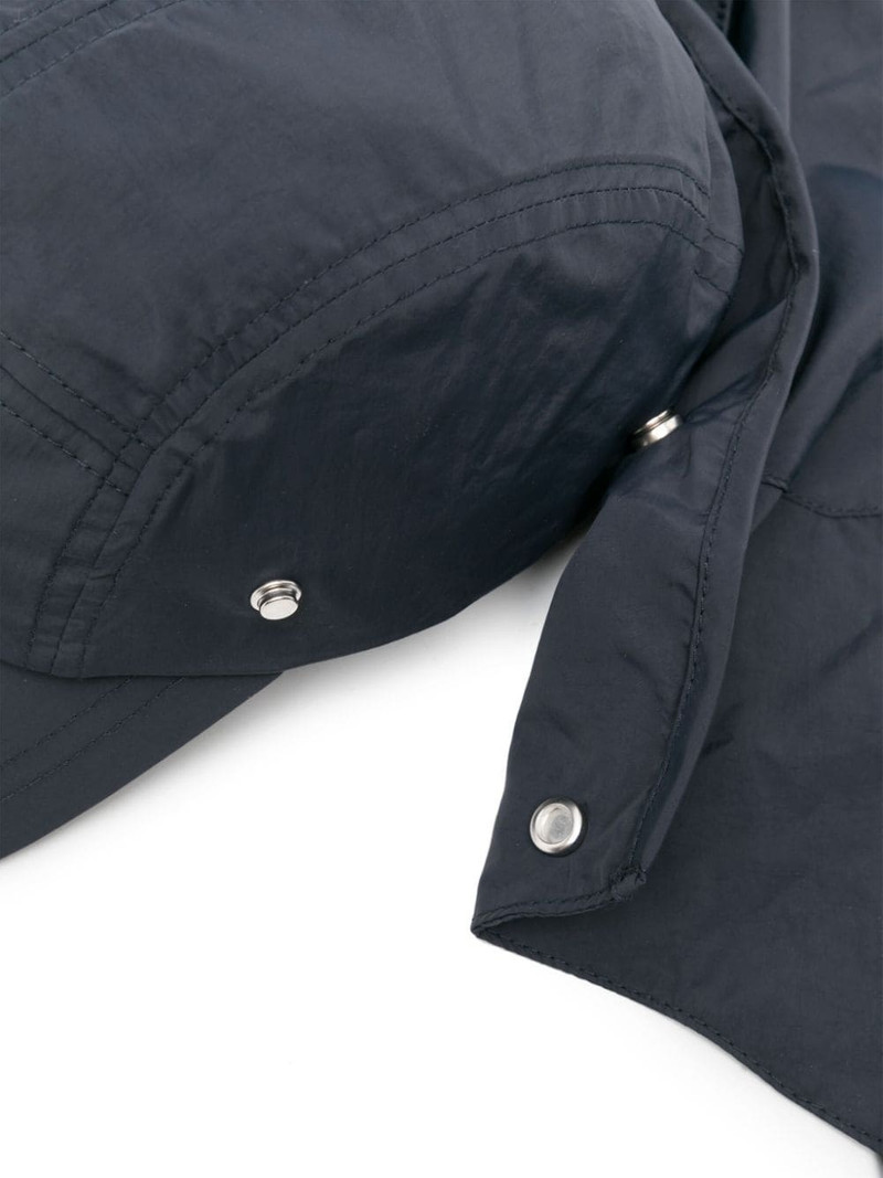 A-COLD-WALL* Diamond-plaque Hooded cap outlook