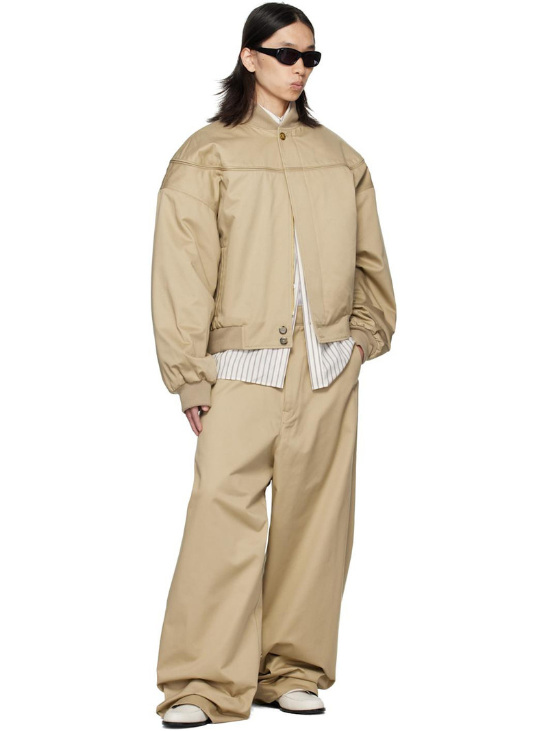 WILLY CHAVARRIA Beige Chino Trousers outlook