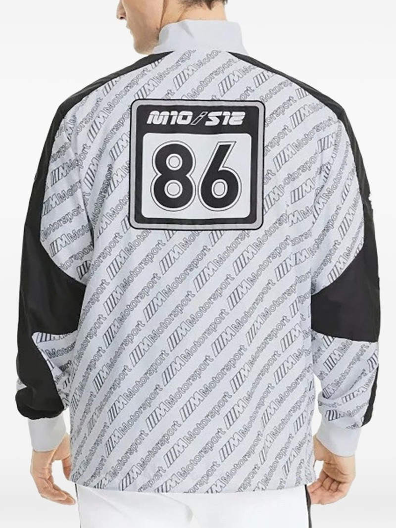 PUMA x BMW Motorsport logo-pattern jacket outlook