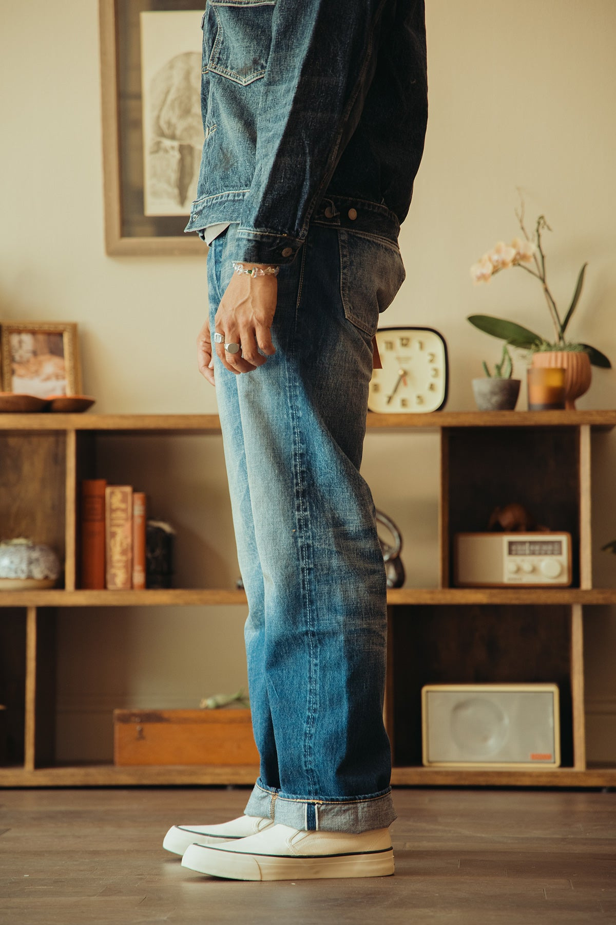 1344-0105 - "More Than Real" Wide Denim - Indigo Blue - 3