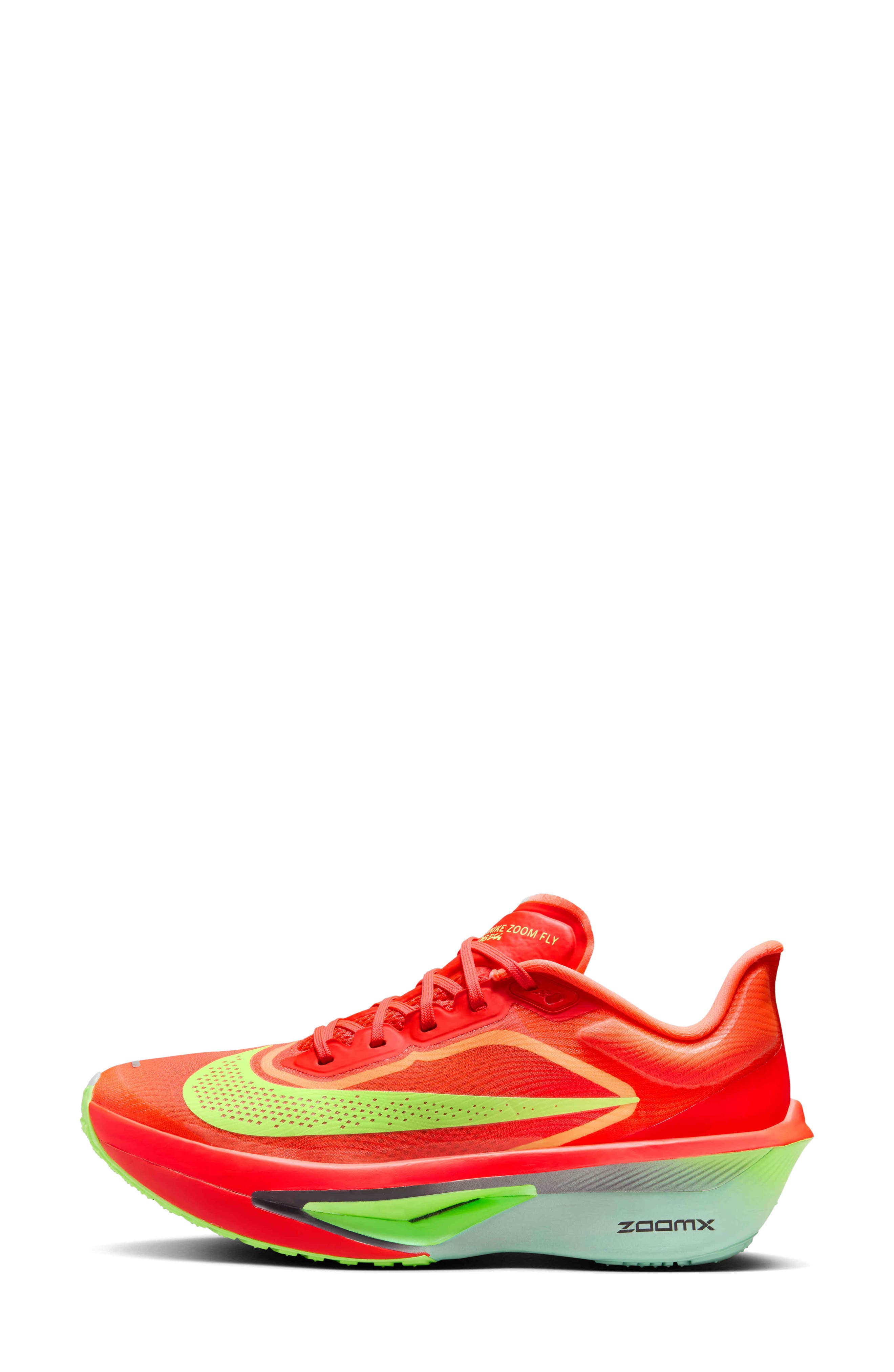 Nike Zoom Fly 6 Running Shoe in Crimson/Lime/Mint/Purple at Nordstrom - 2