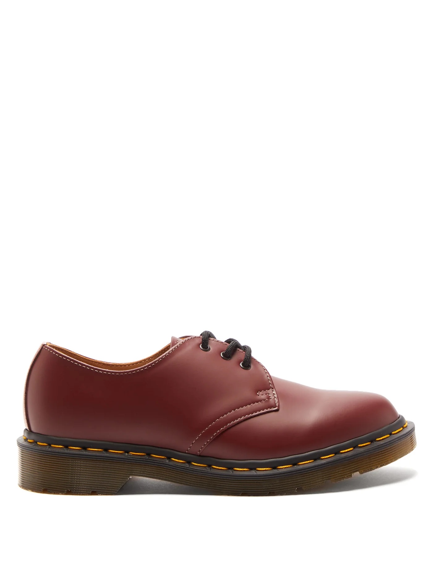 X Dr Martens lace-up leather derby shoes - 1