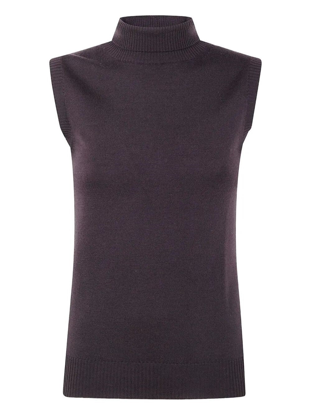 Sportmax Women Sleeveless Turtle-Neck Sweater - 1