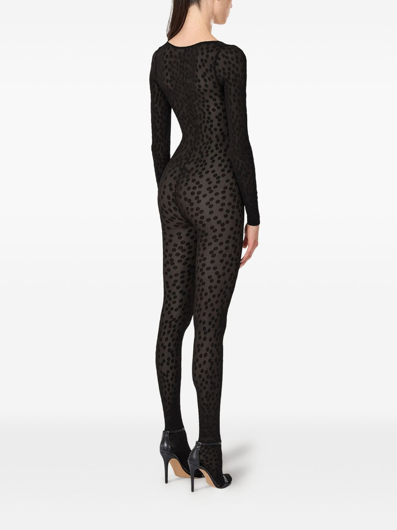 polka dot catsuit 3