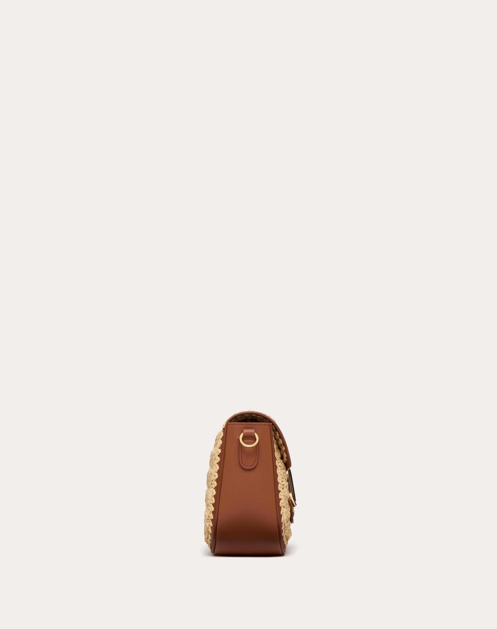 VALENTINO GARAVANI ALLTIME RAFFIA SHOULDER BAG - 5