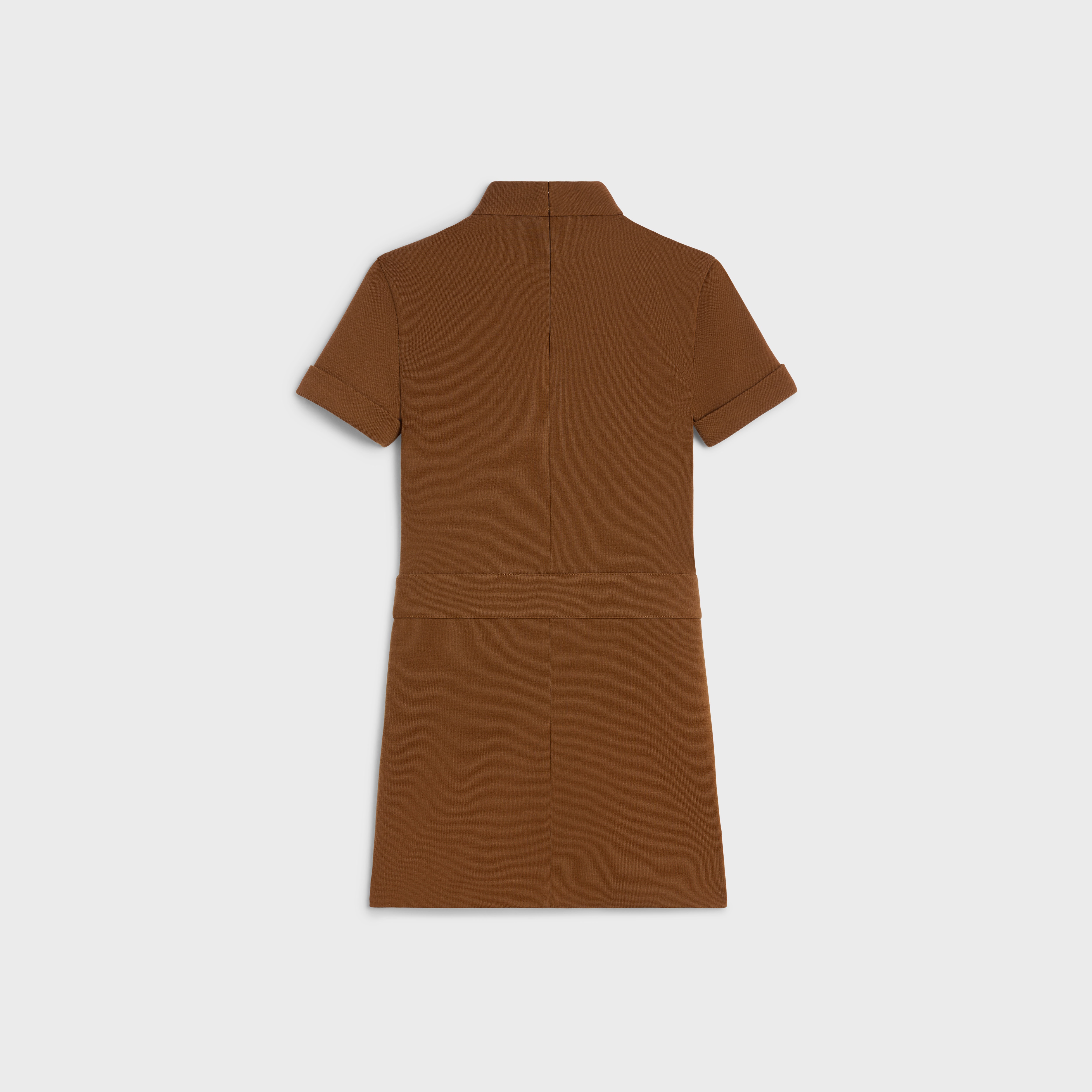 mini dress in wool jersey - 2