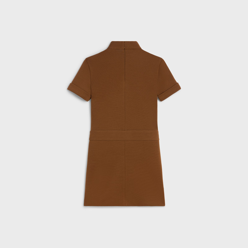 CELINE mini dress in wool jersey outlook