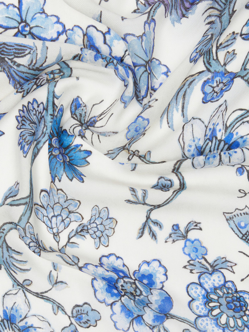 WEEKEND Max Mara PILLY Printed wool shawl outlook