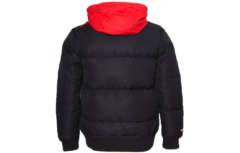 Converse Converse Court Down Bomber Jacket 'Black Red' 10019992-A01 outlook