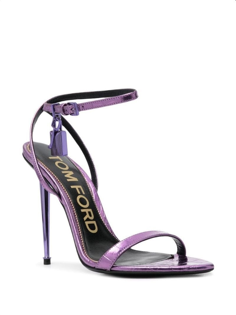 TOM FORD Padlock 120mm sandals outlook