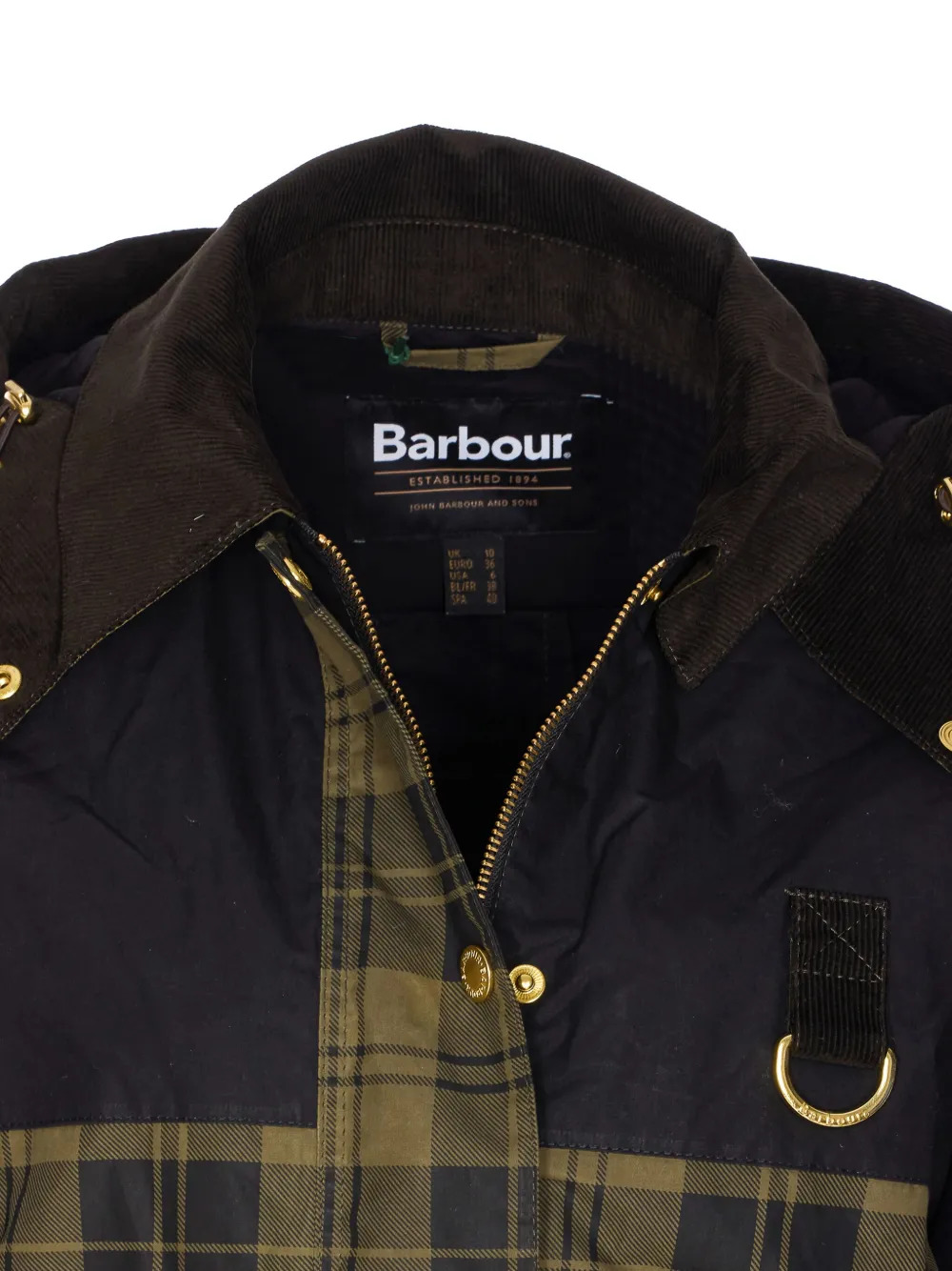 BARBOUR - Women Barbour Elaine Showerproof Jacket - 3