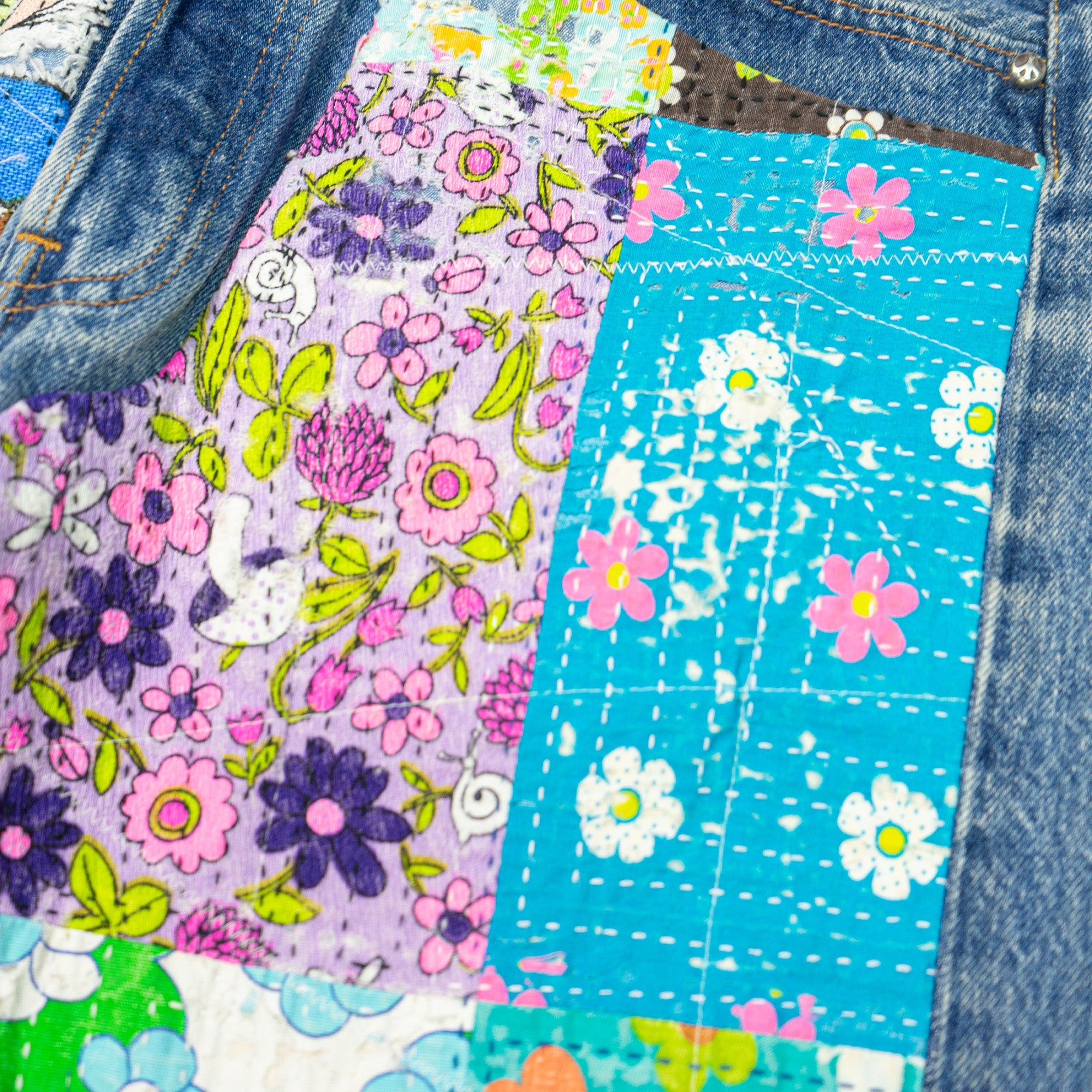 PATCHWORK JEANS - 3