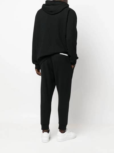 DSQUARED2 tapered-leg cotton track pants outlook