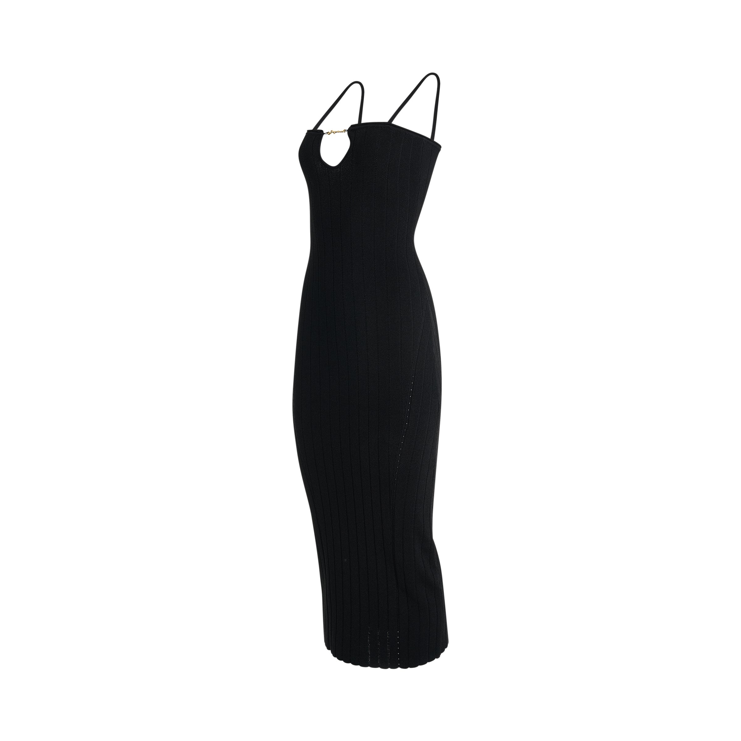 Sierra Bretelles Dress in Black - 2
