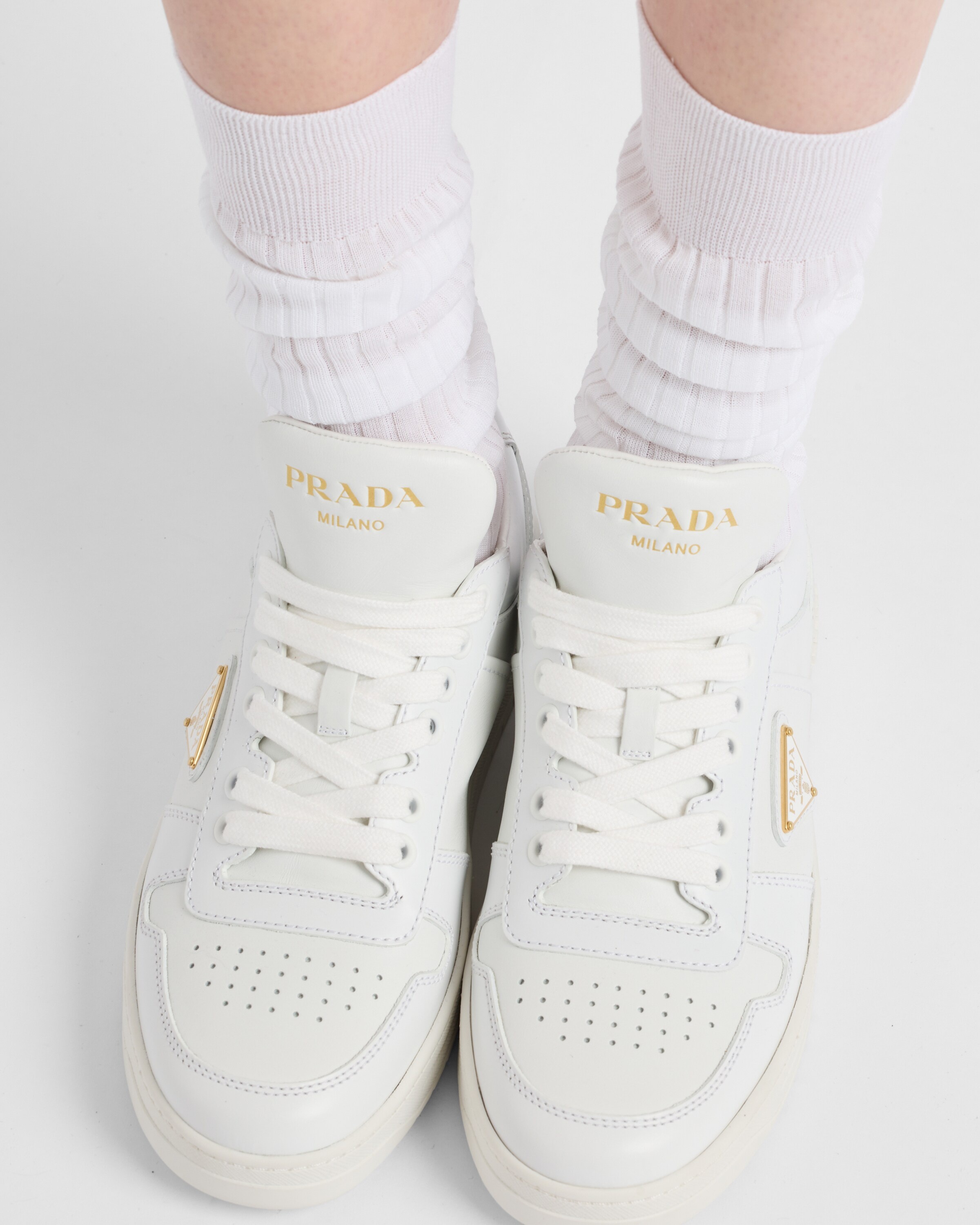 Downtown leather sneakers - 3