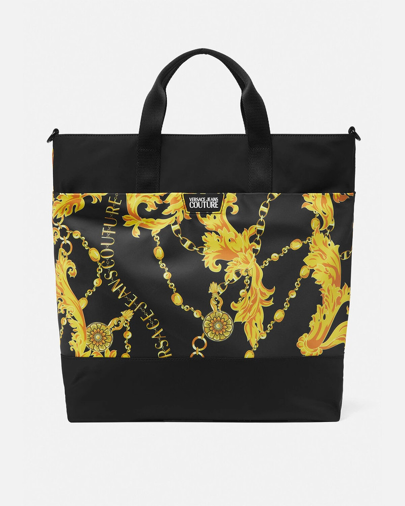 Chain Couture Tote Bag 1