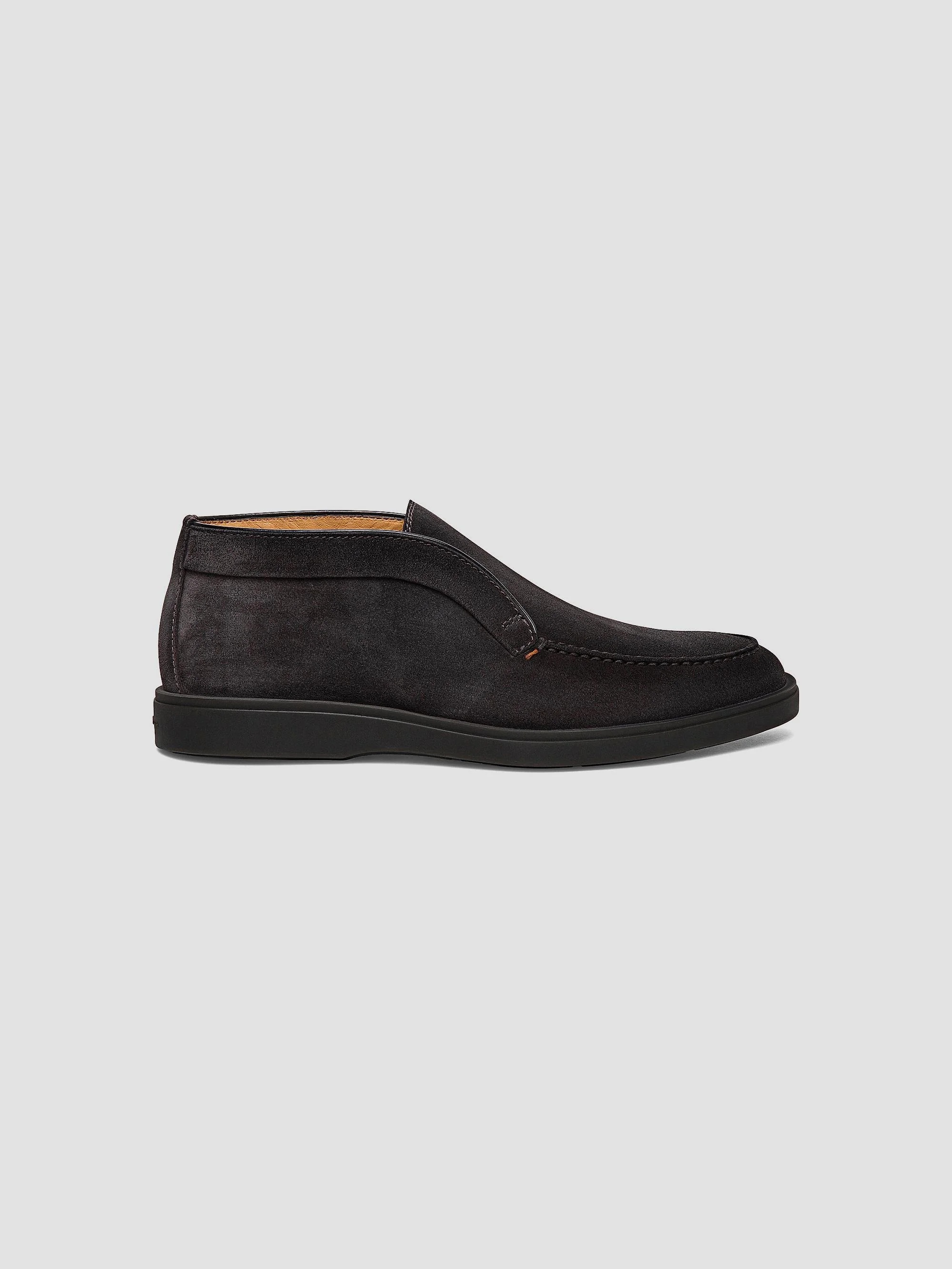 Men's Suede Desert Boots - Grey - 1