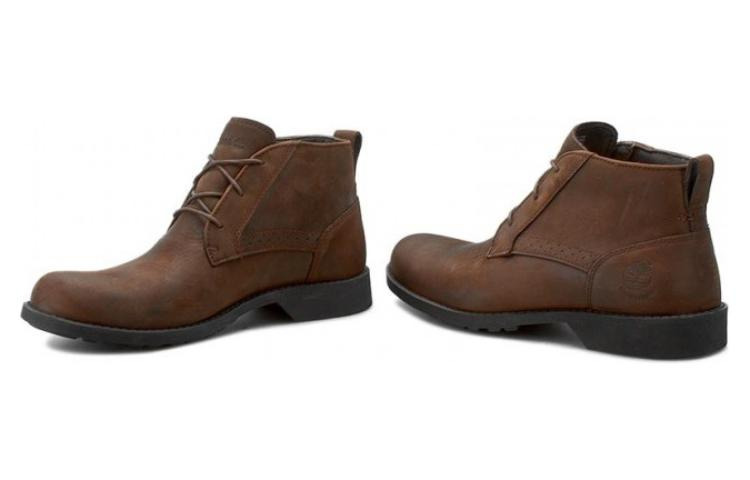 Timberland Fitchburg Waterproof Chukka Boots 'Dark Brown Nubuck' A15UH-D38 - 4