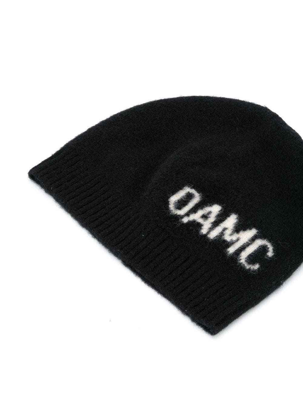 logo-jacquard beanie hat - 2