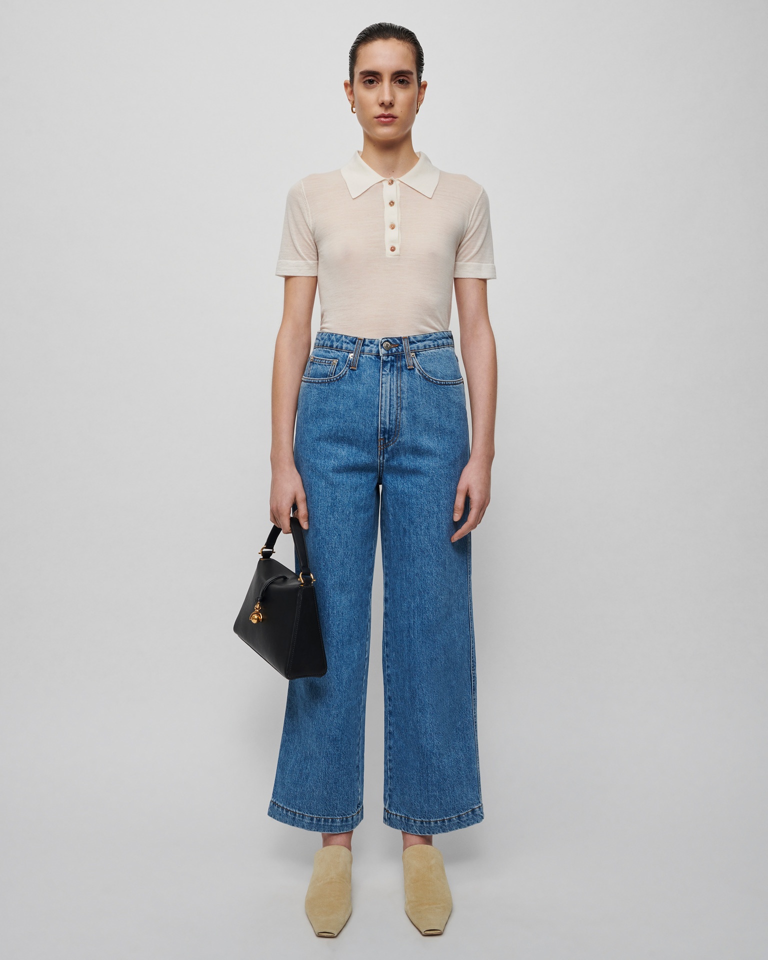 JANE - Straight leg jeans - Light blue - 3