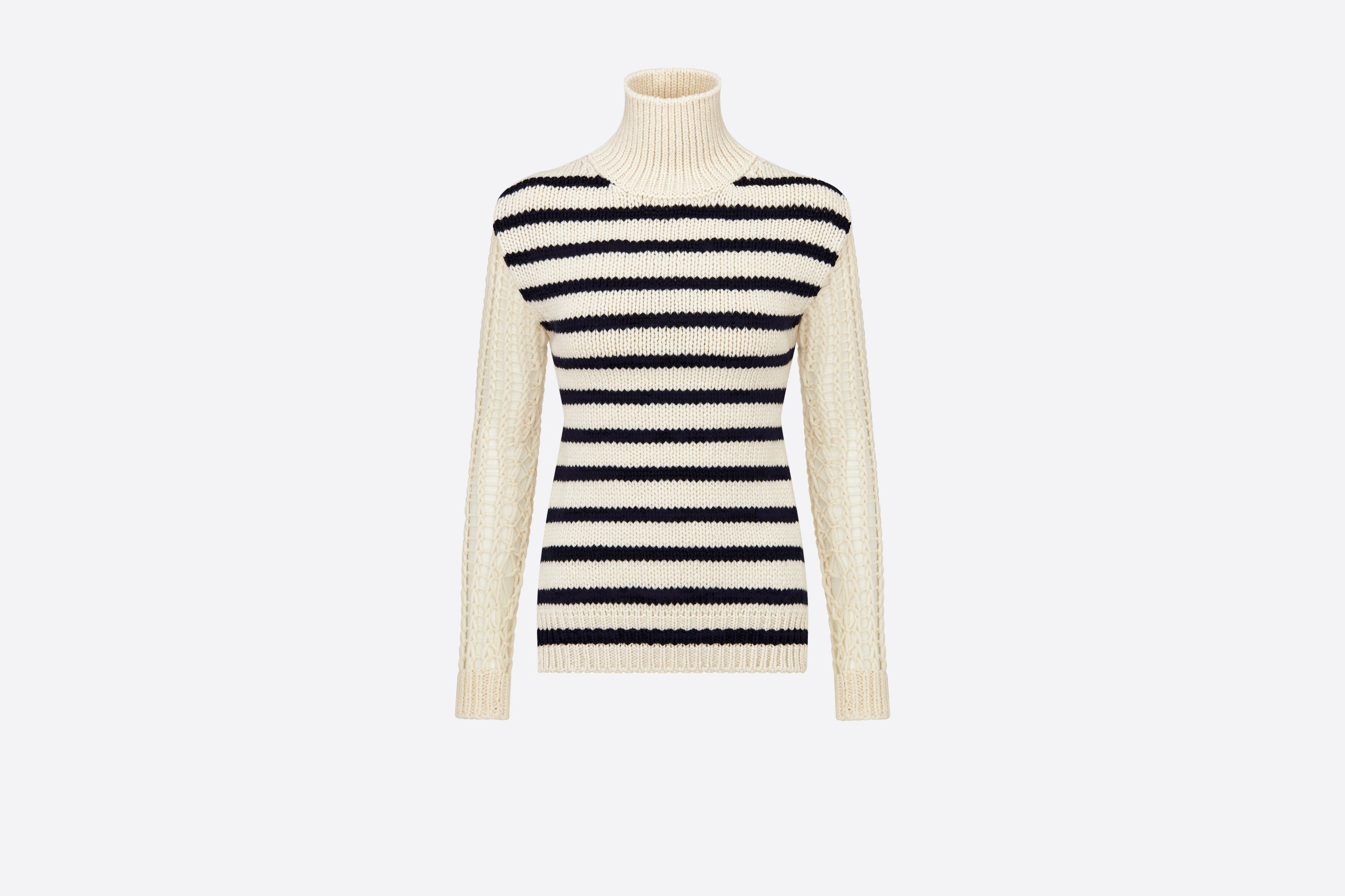 Stand Collar Sweater - 1