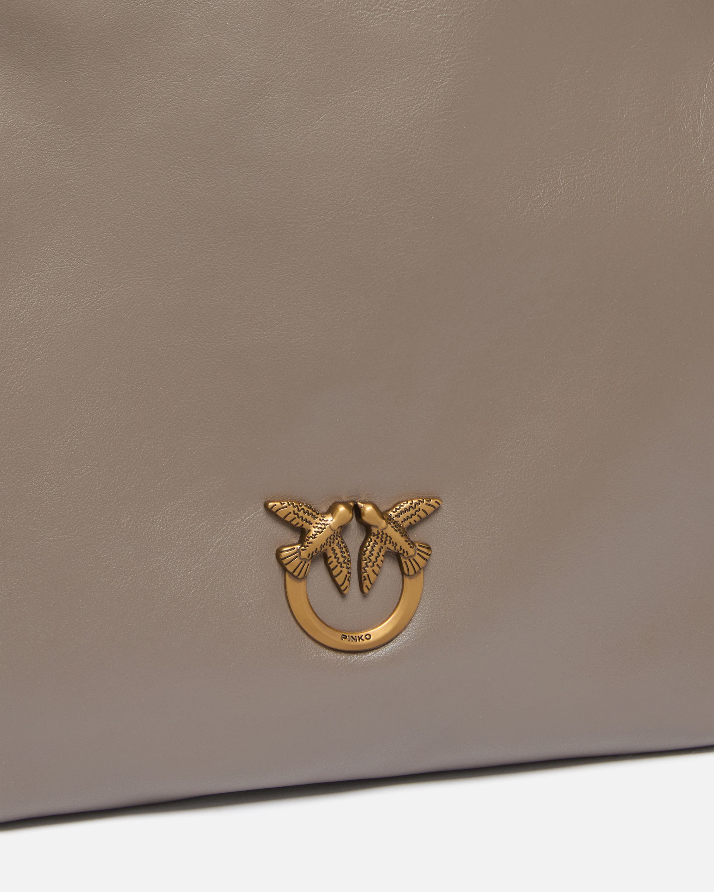 VERTICAL MEDIUM LEATHER SLOUCHY BAG - 3