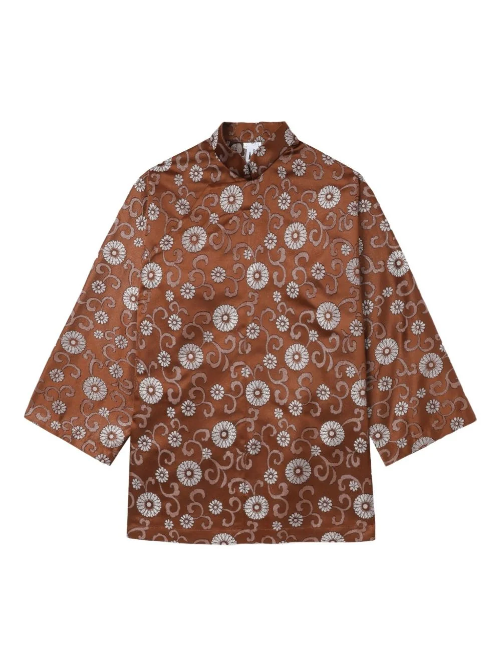 floral-print blouse - 1