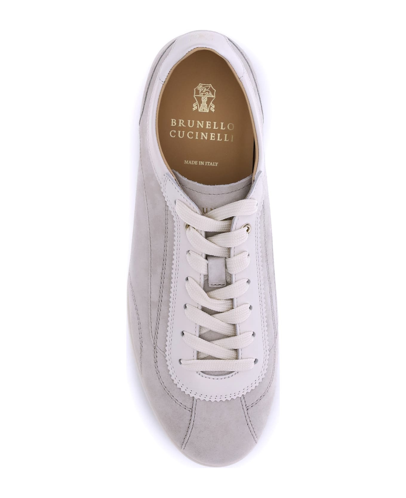 Suede Leather Sneakers - 4
